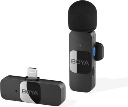 Microphone omnidirectionnel cravate sans fil