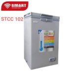 CONGELATEUR SMART TECHNOLOGY HORIZONTAL 102 LITRES SILVER