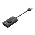ORICO SC2 Carte Son USB Externe Adaptateur de Microphone Haut-parleur