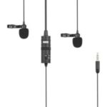 Microphone cravate Deux tètes BOYA BY-M1DM